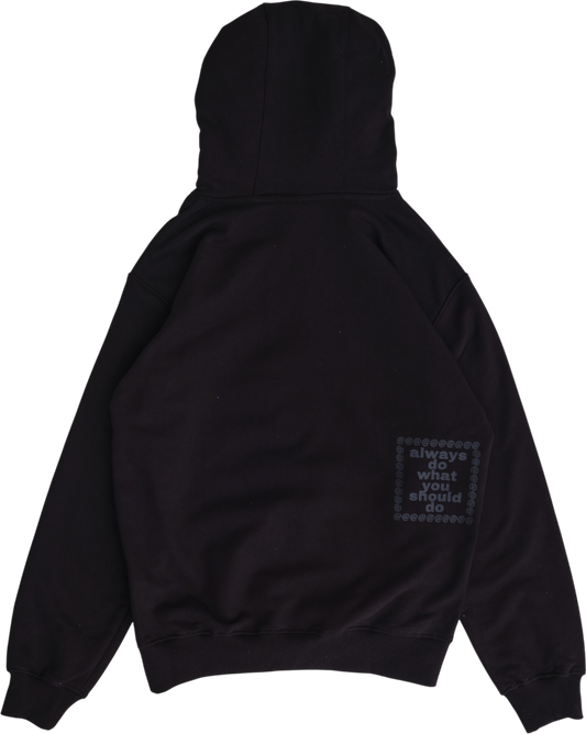 motion hoodie - black