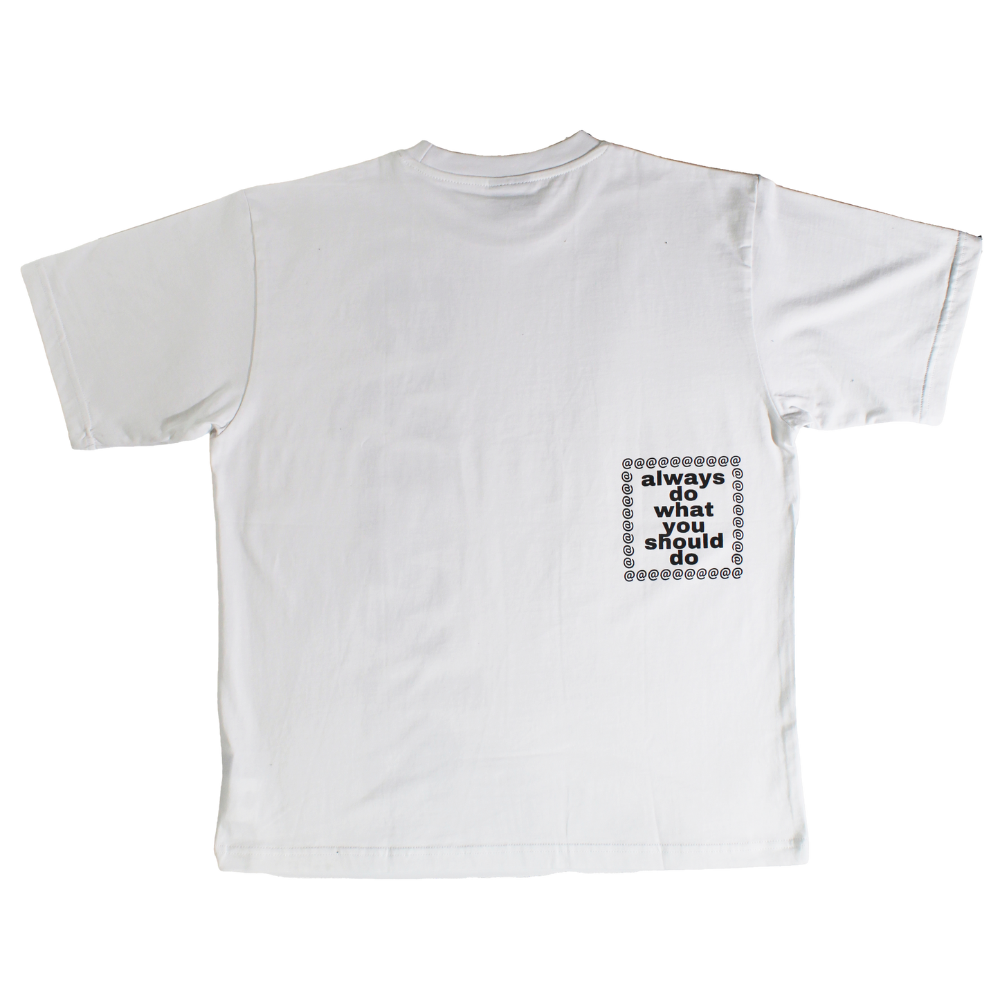 always up star tshirt white