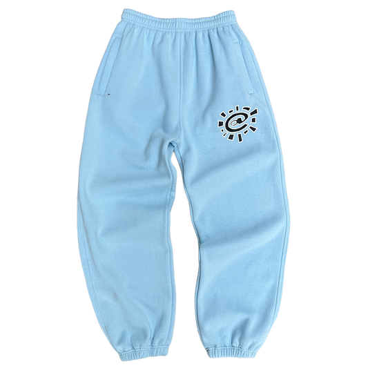 rel@xed powder blue jogger