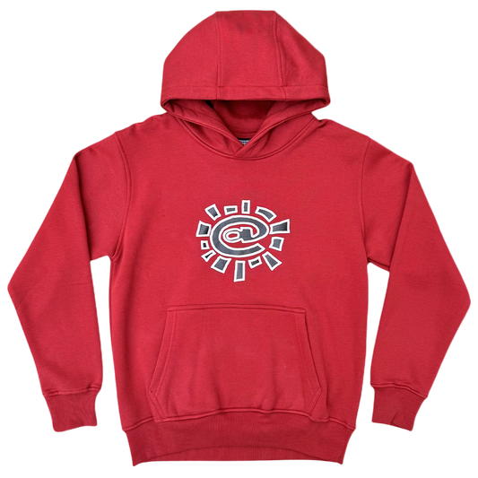crimson @sun hoodie