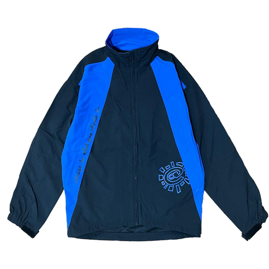 hella handsome jacket - blue/black