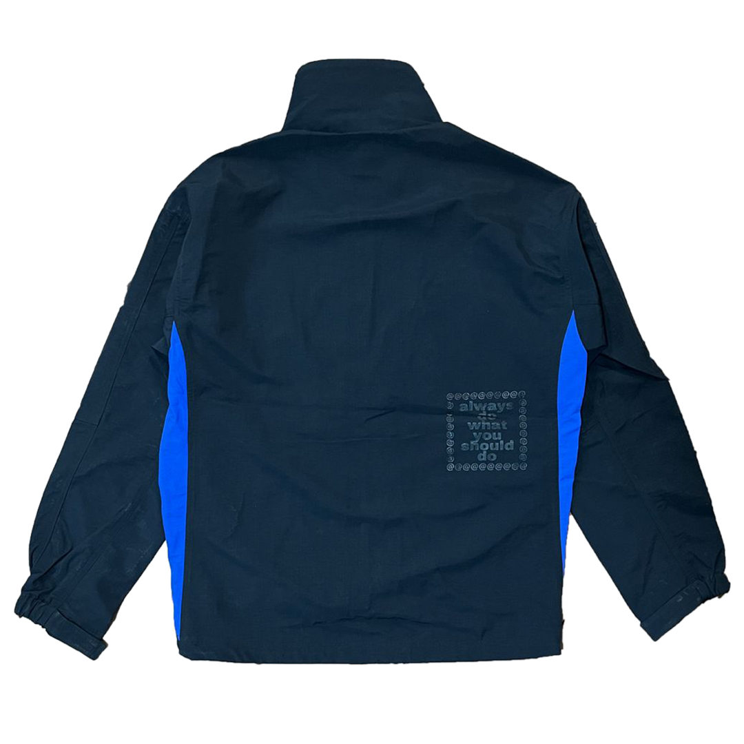 hella handsome jacket - blue/black