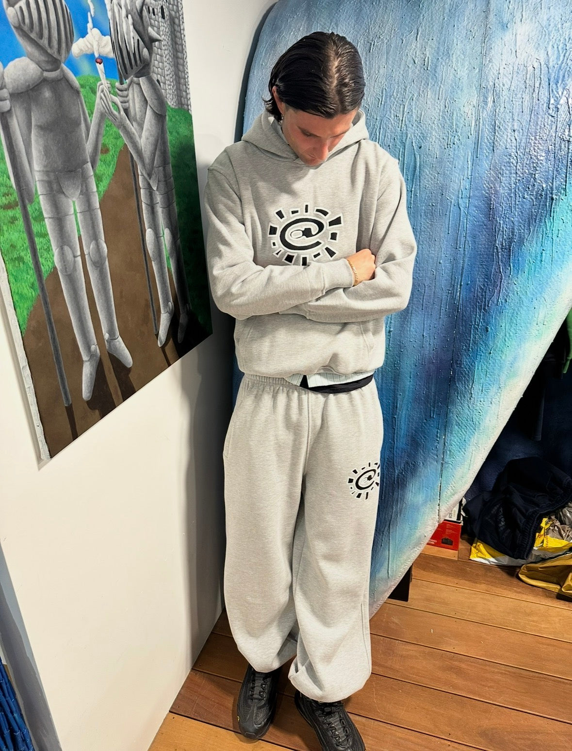 rel@xed grey jogger