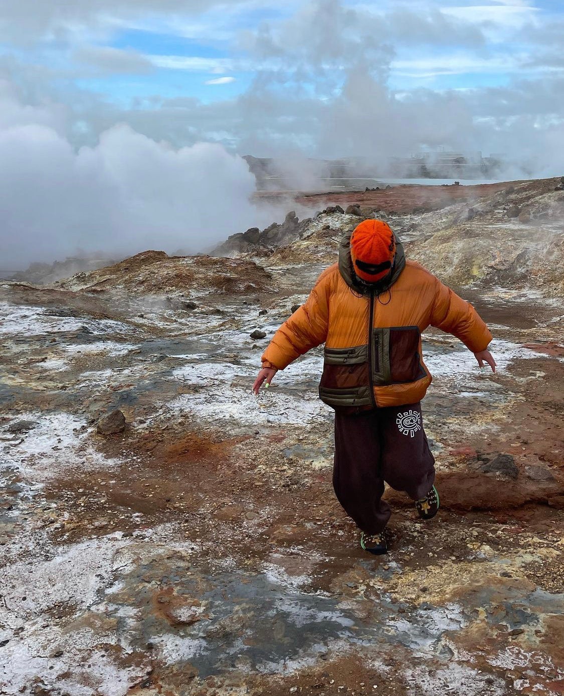 rel@xed brown jogger