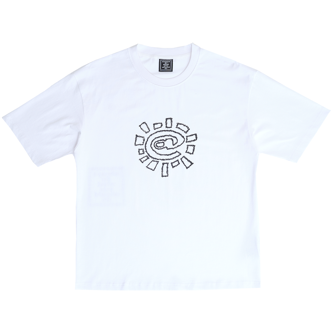 sketchy @sun tshirt - white