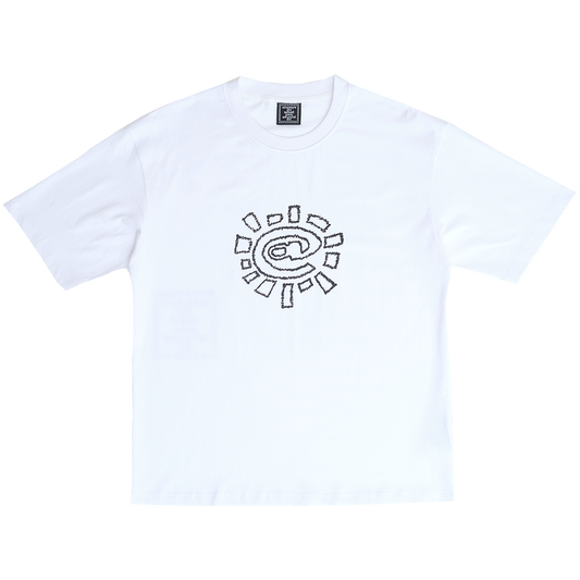 sketchy @sun tshirt - white