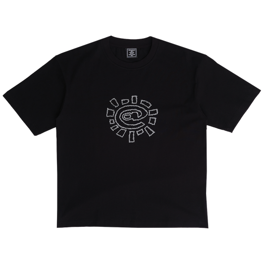 sketchy @sun tshirt - black