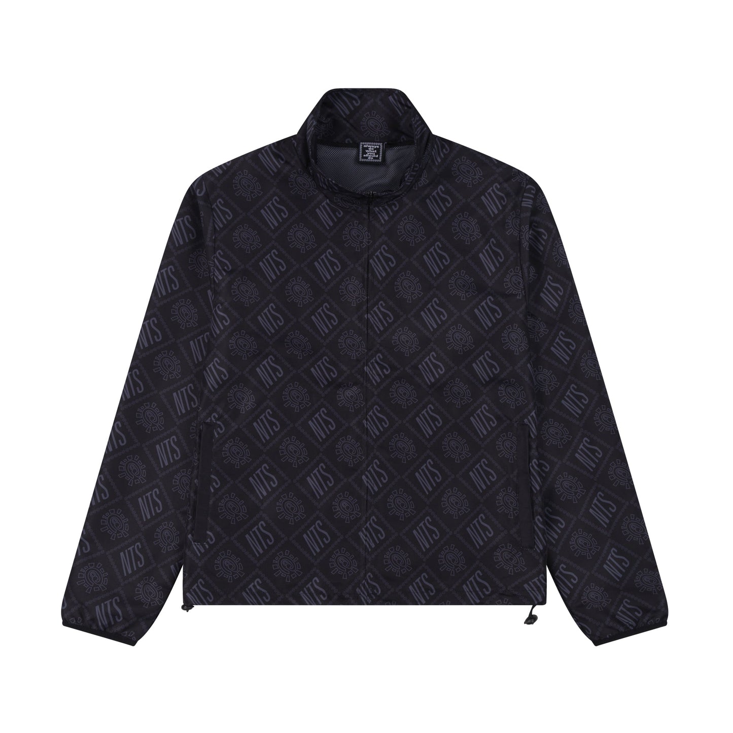 NTS x always track jacket - black/silver