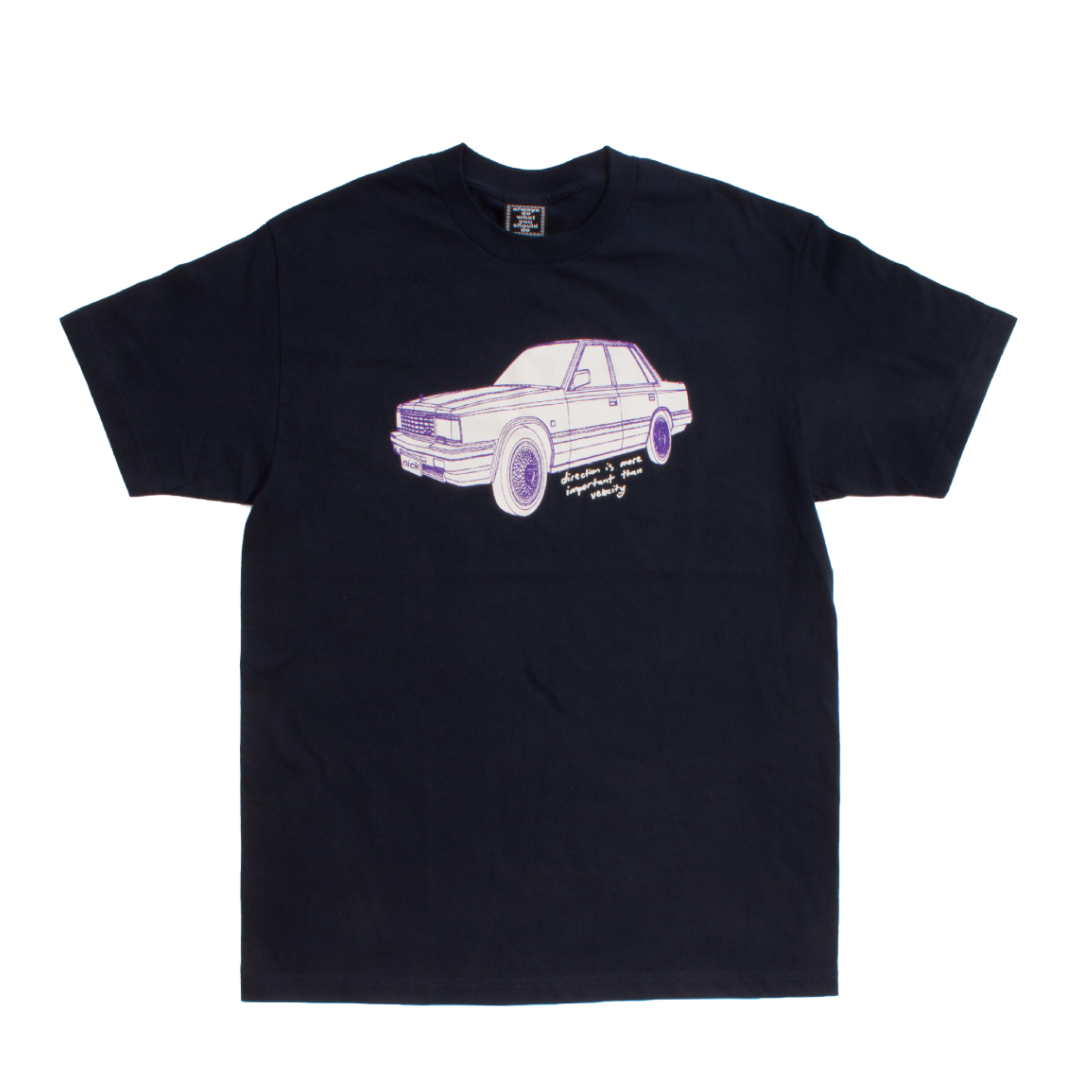 navy nissan tshirt