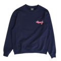 panelled always crewneck - navy