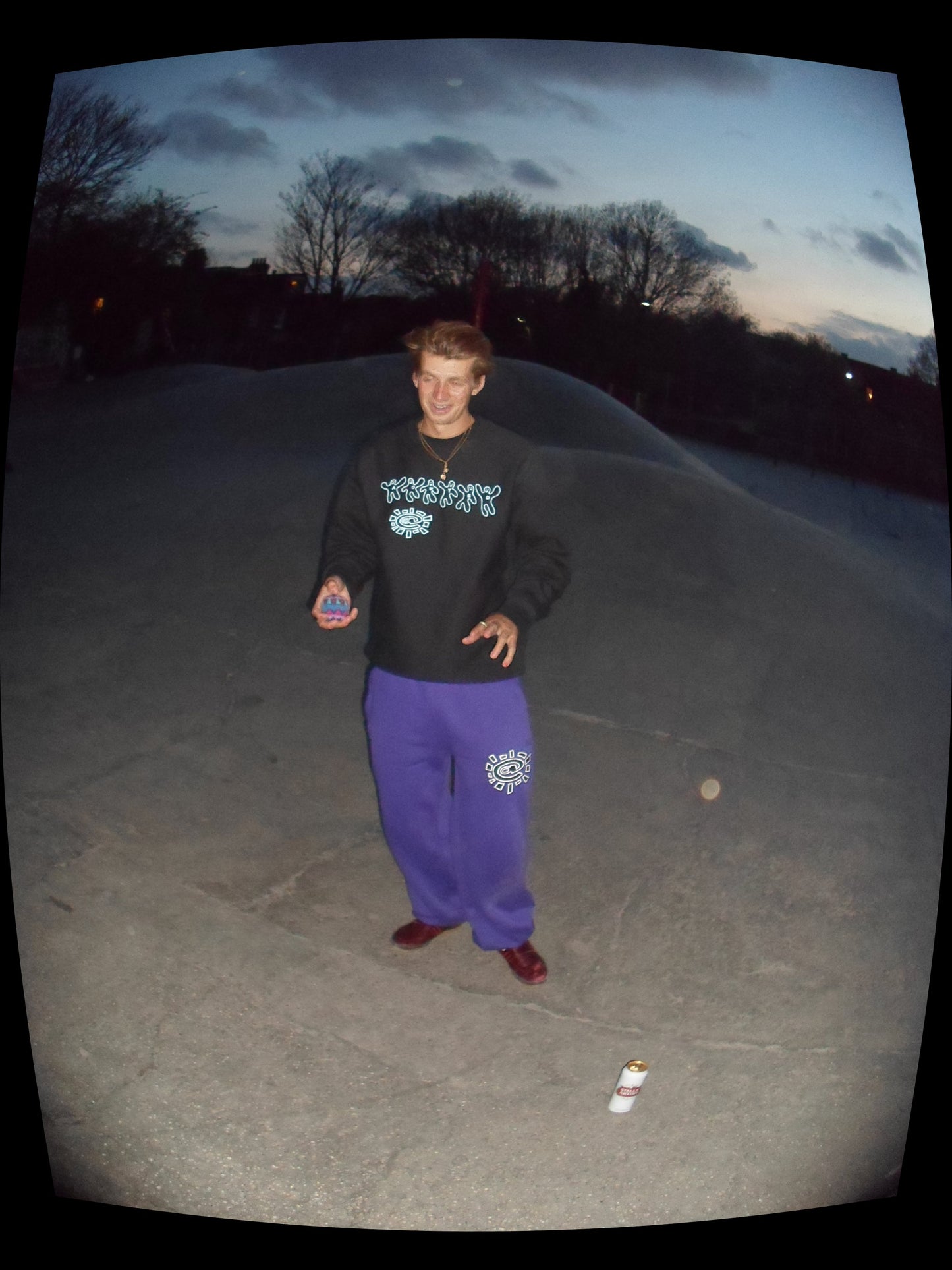 rel@xed purple jogger