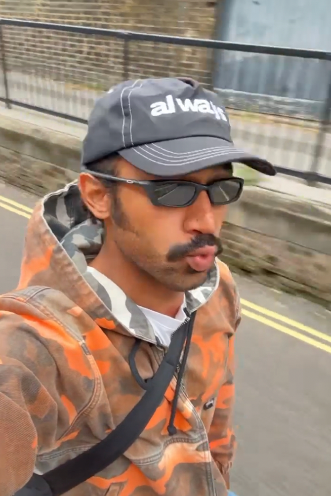 nylon always up cap - white/black