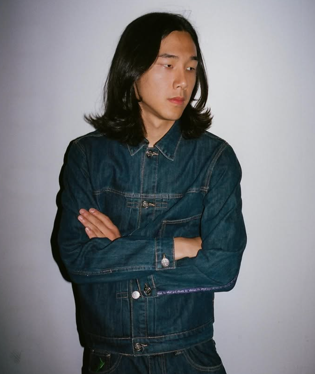 nigo purple label denim jacket