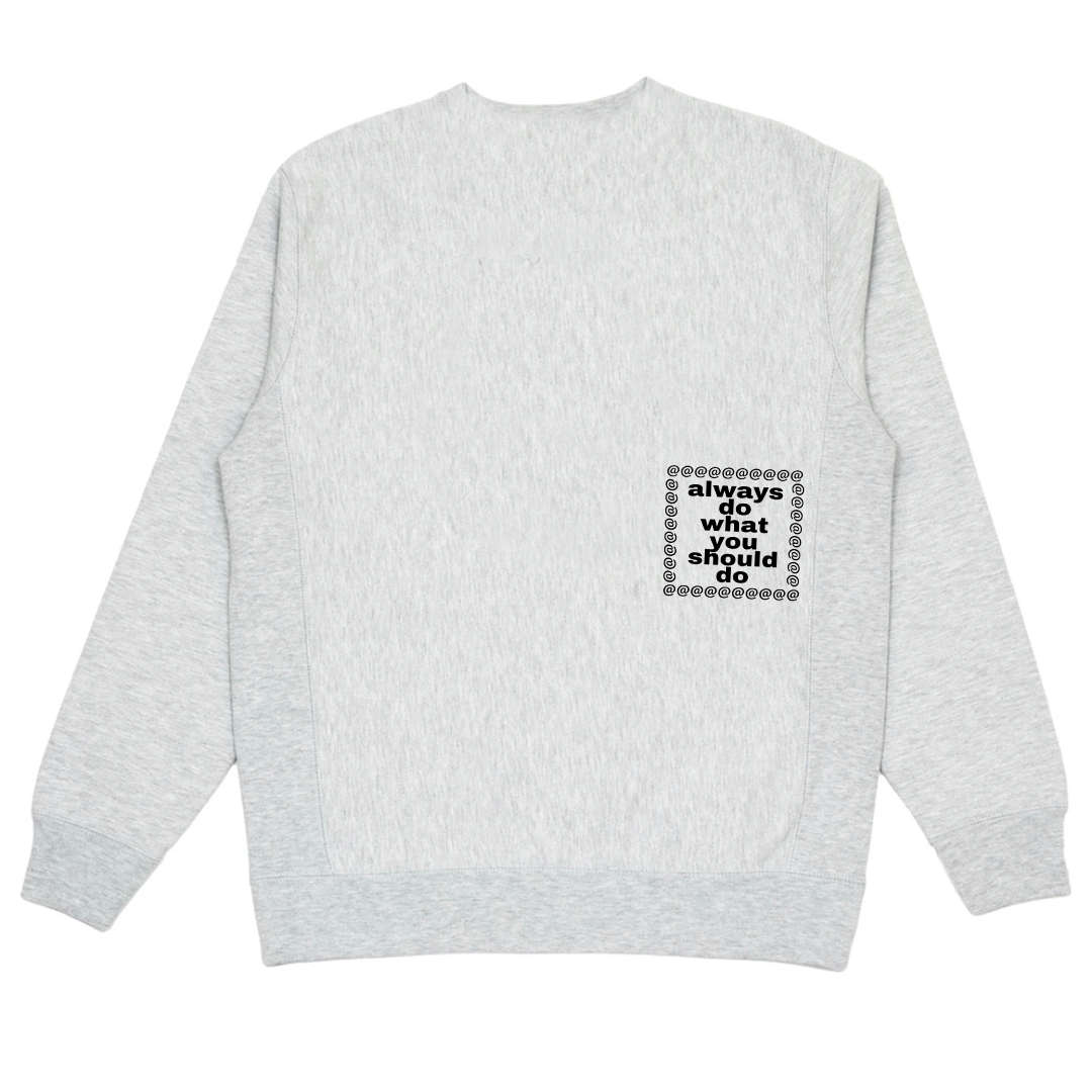 always 3116 grey crew