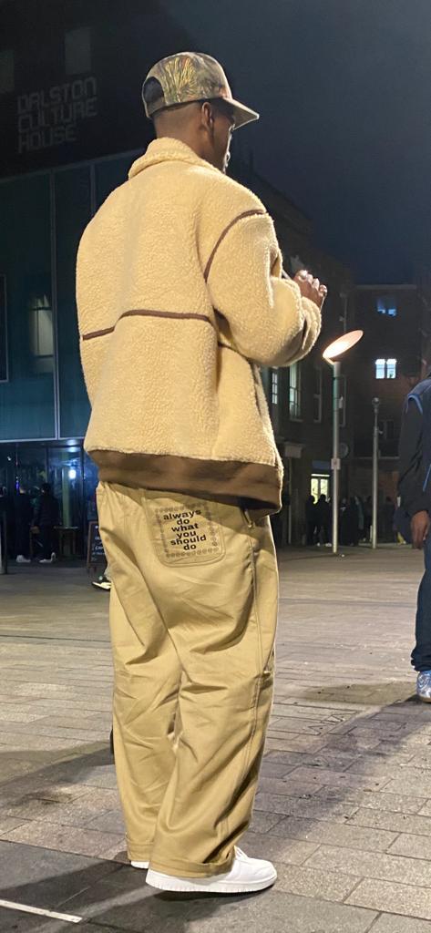 rel@xed skate pant - khaki