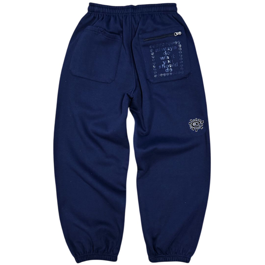rel@xed navy jogger