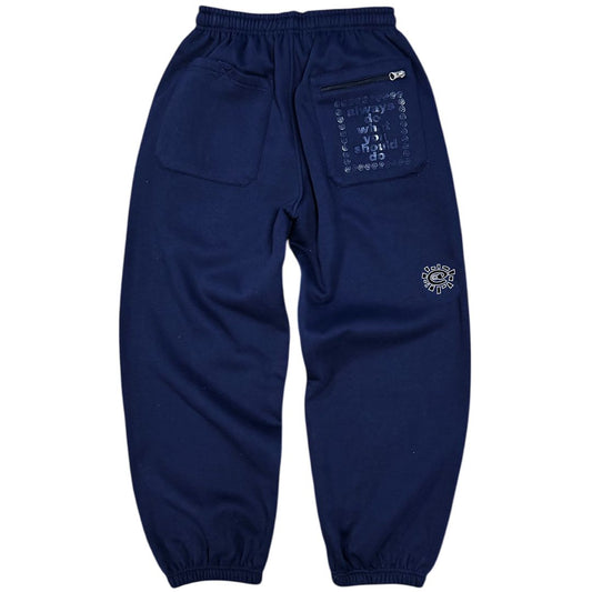 rel@xed navy jogger
