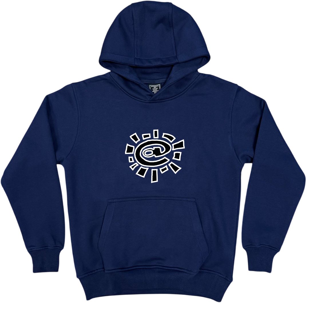 navy @sun hoodie