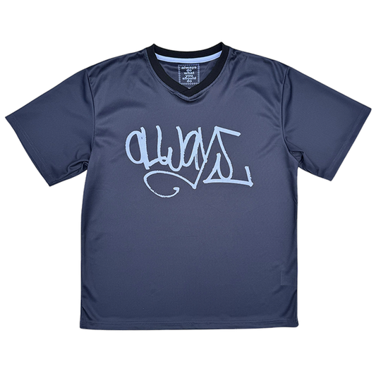 always mesh jersey - black