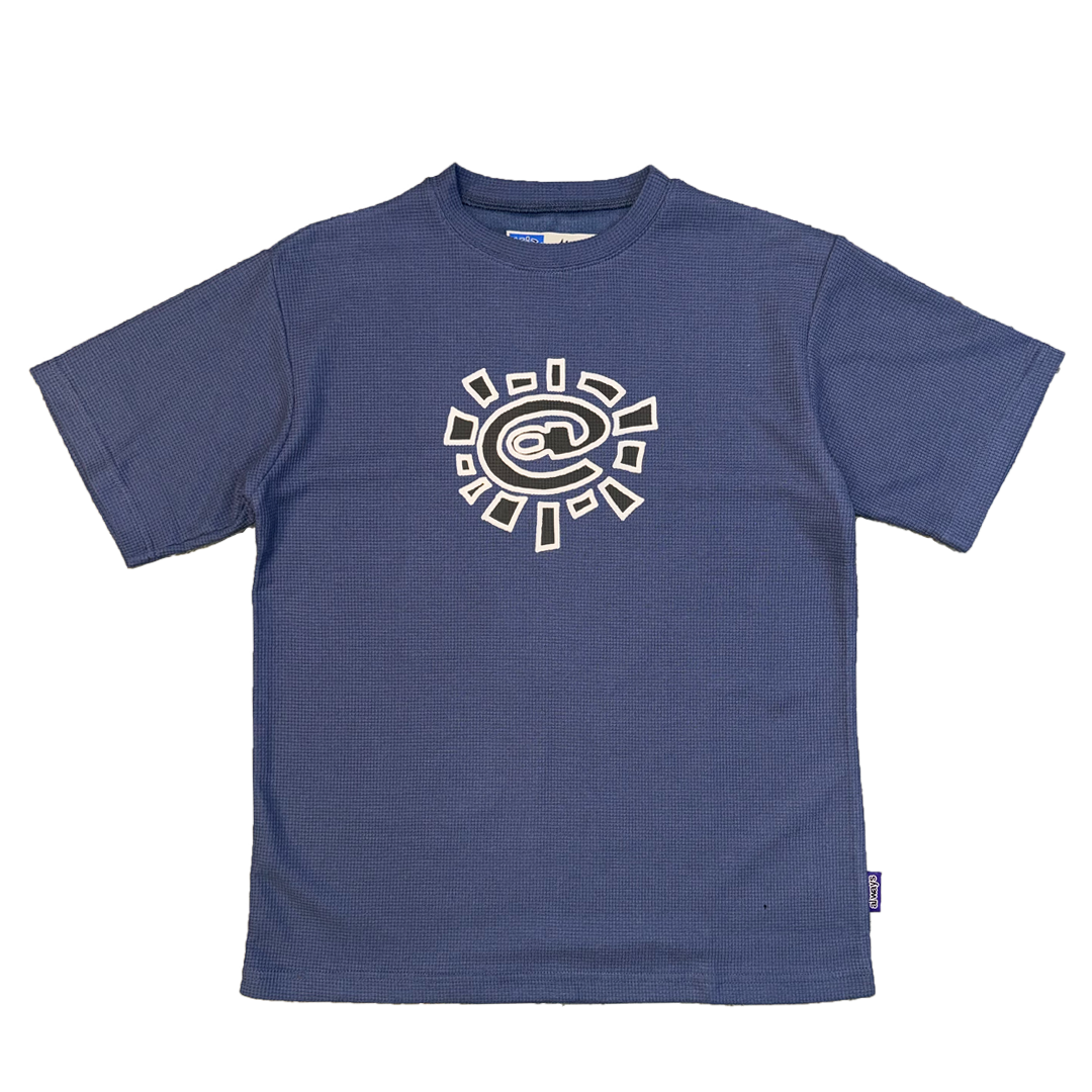 waffle @sun tshirt - navy