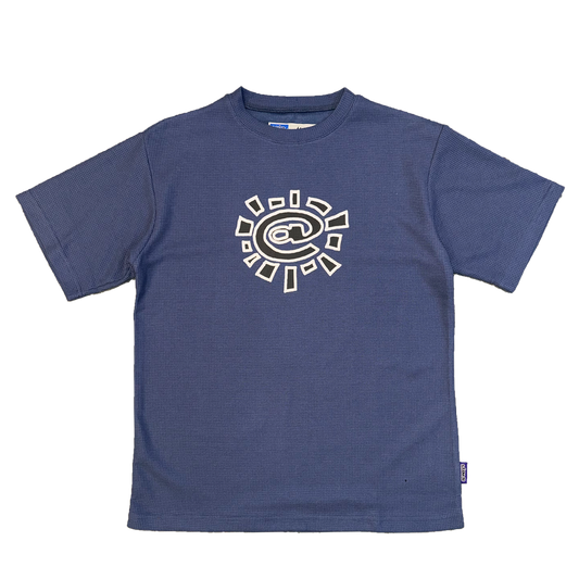 waffle @sun tshirt - navy