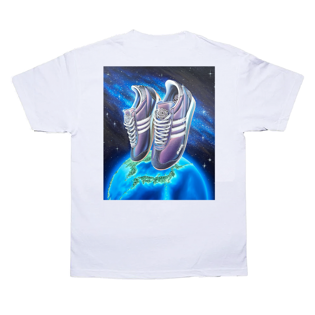 @sun always country tshirt - white