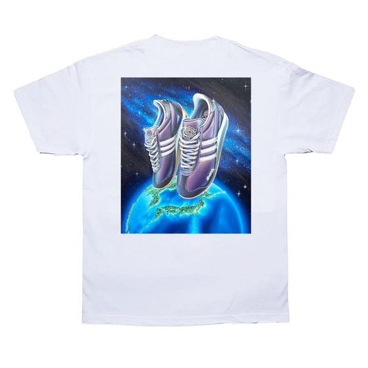 @sun always country tshirt - white