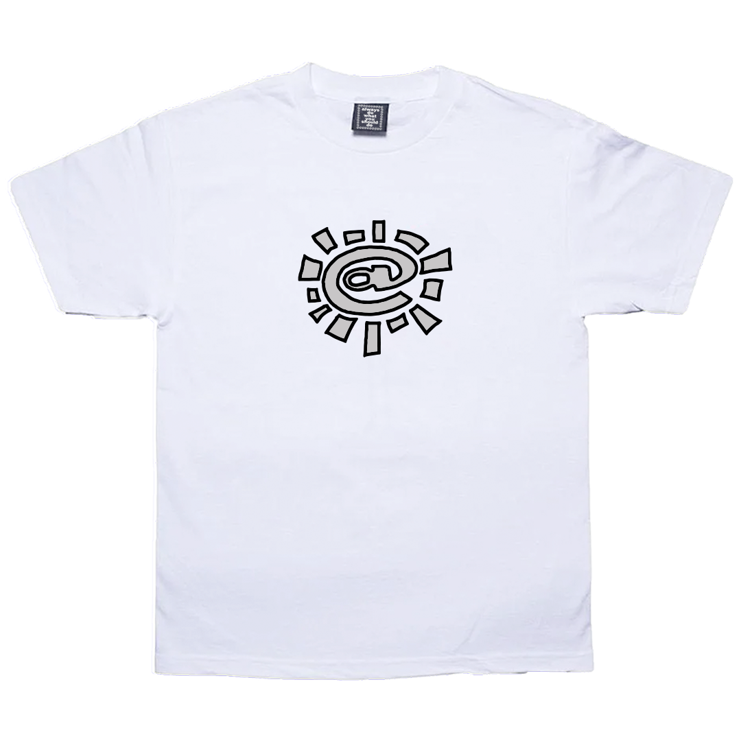 @sun always country tshirt - white