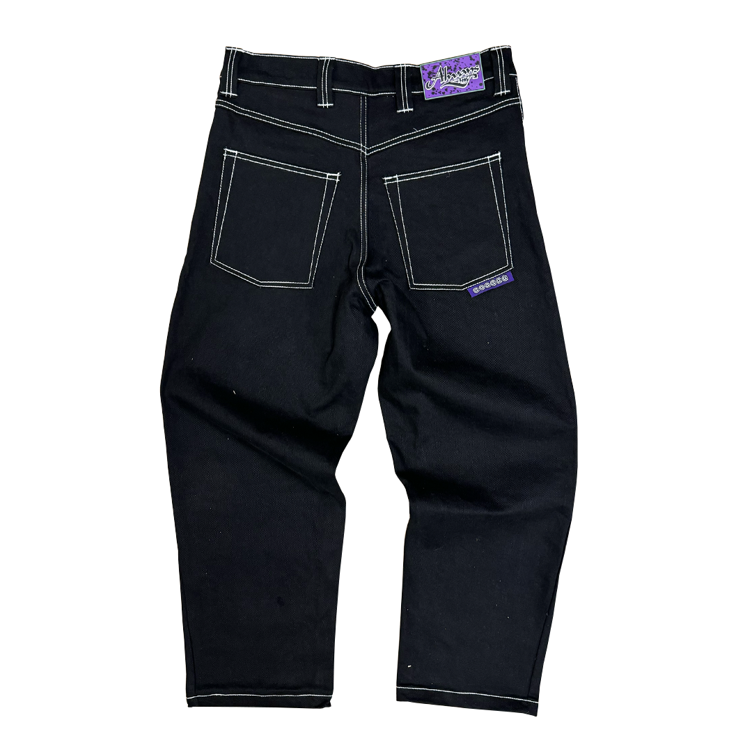 unisex low key purple label denim