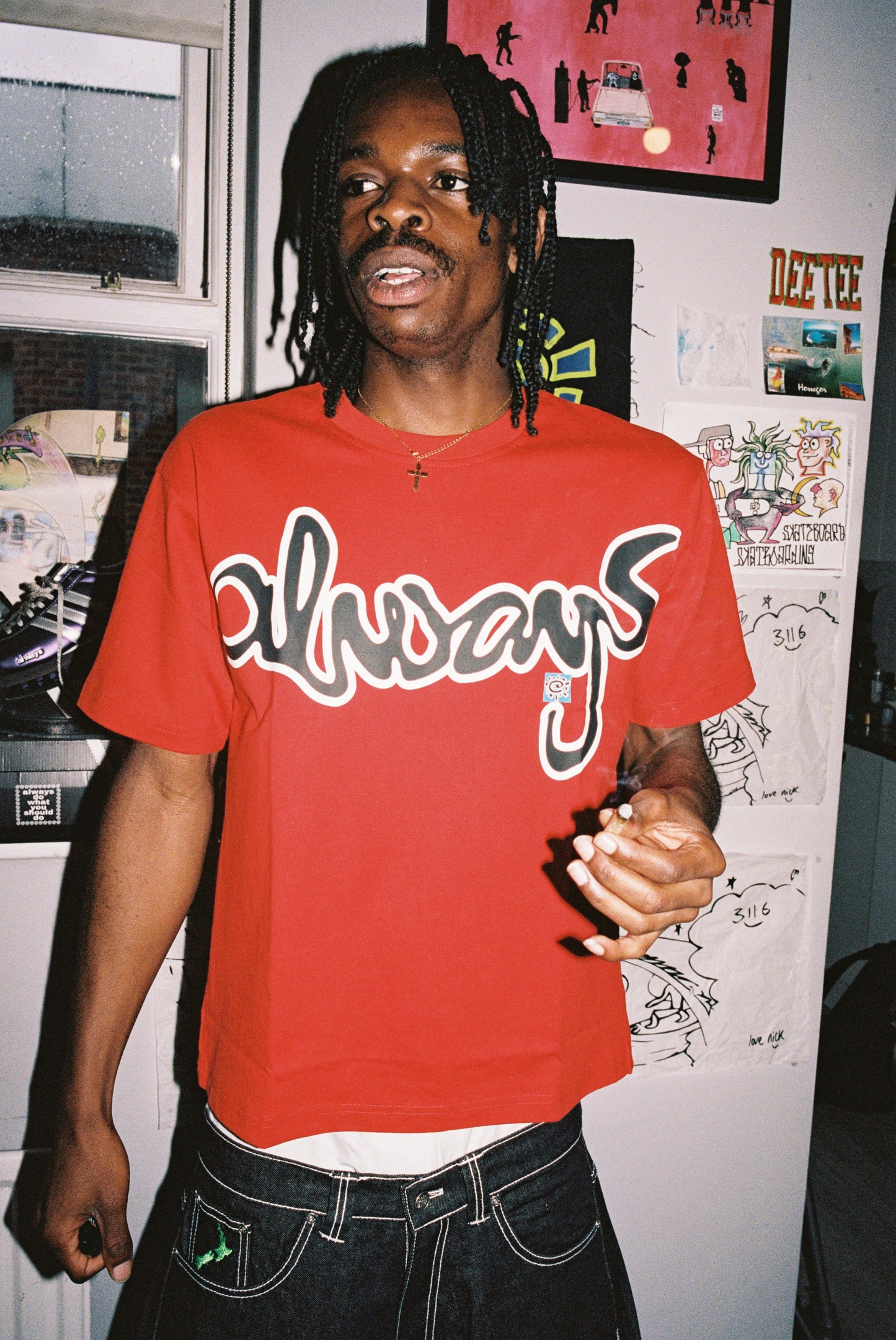 snapper rocks tshirt - red