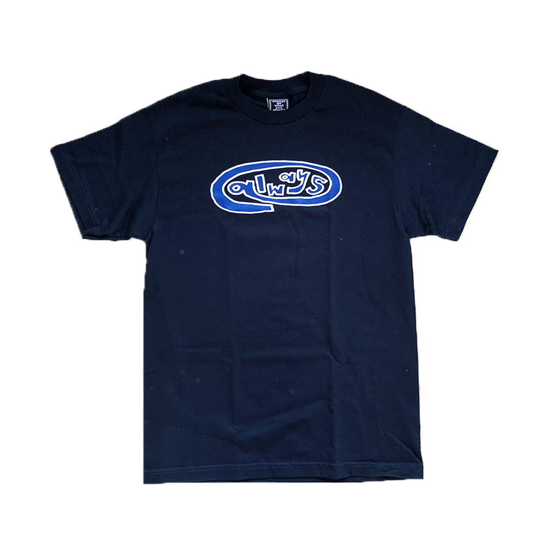 oval t-shirt navy