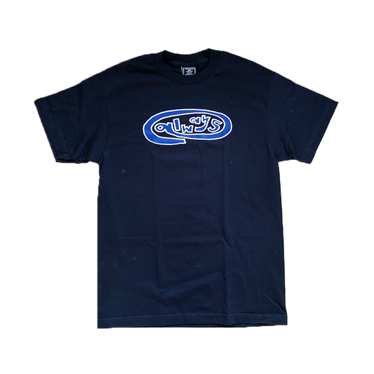 oval t-shirt navy
