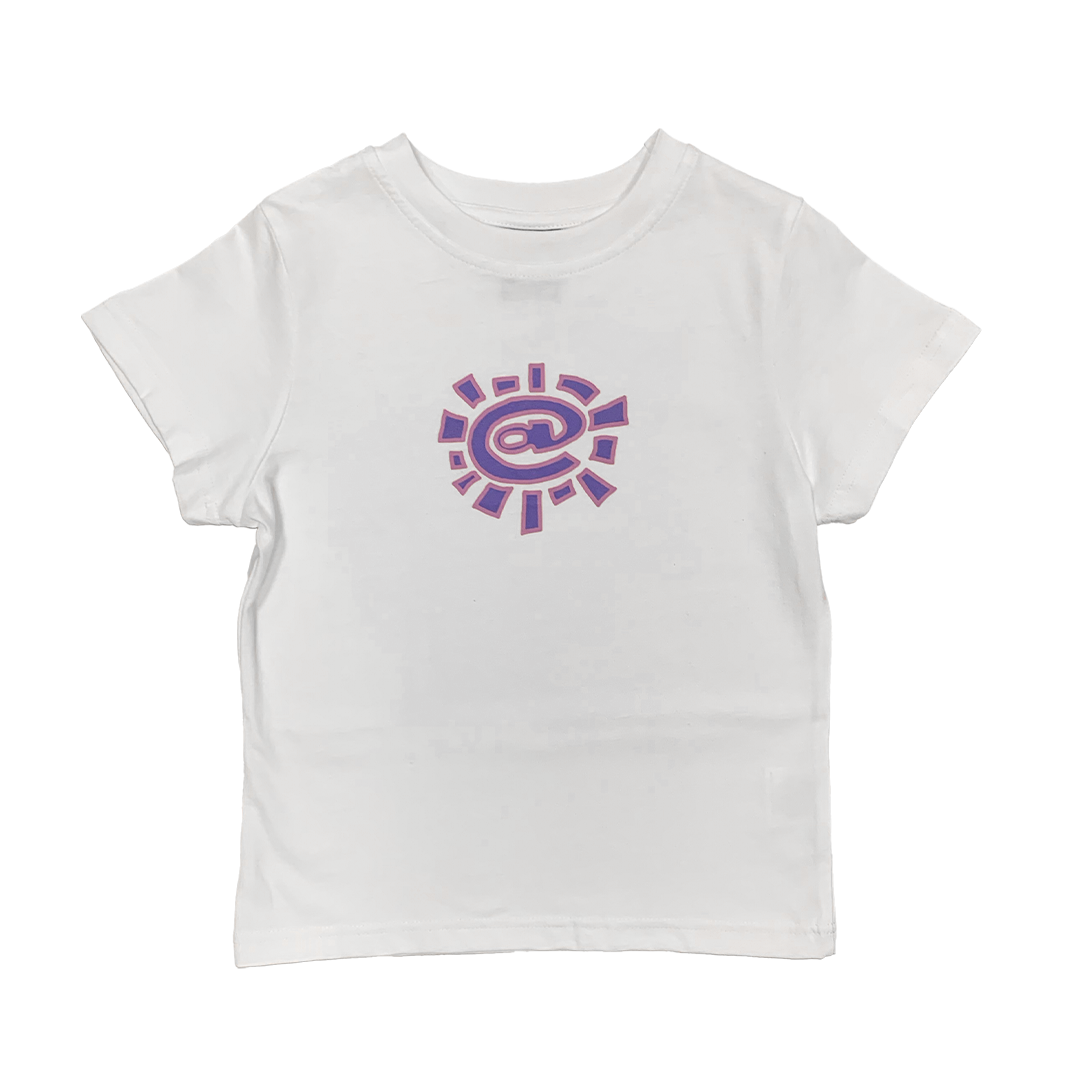 @ sun baby tee - white