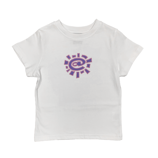 @ sun baby tee - white