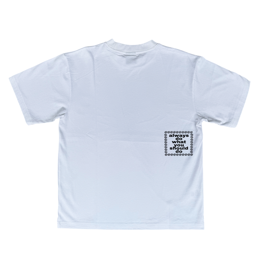 @star tshirt - white