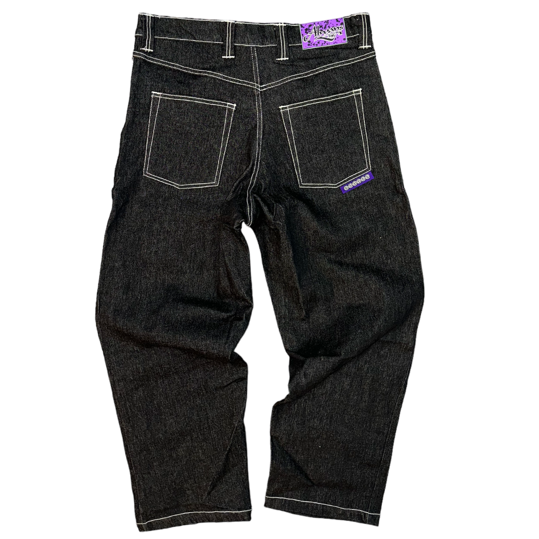 unisex low key purple label denim