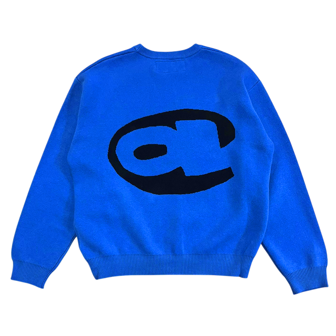 aye knitted jumper - royal blue