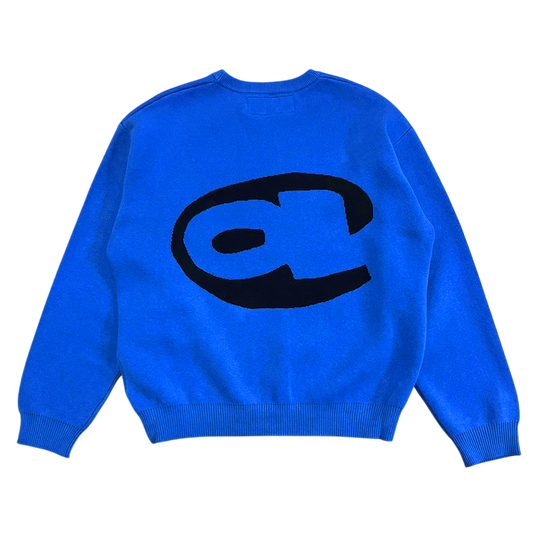 aye knitted jumper - royal blue