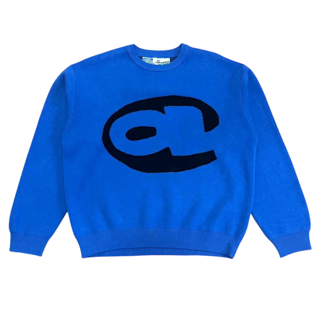 aye knitted jumper - royal blue