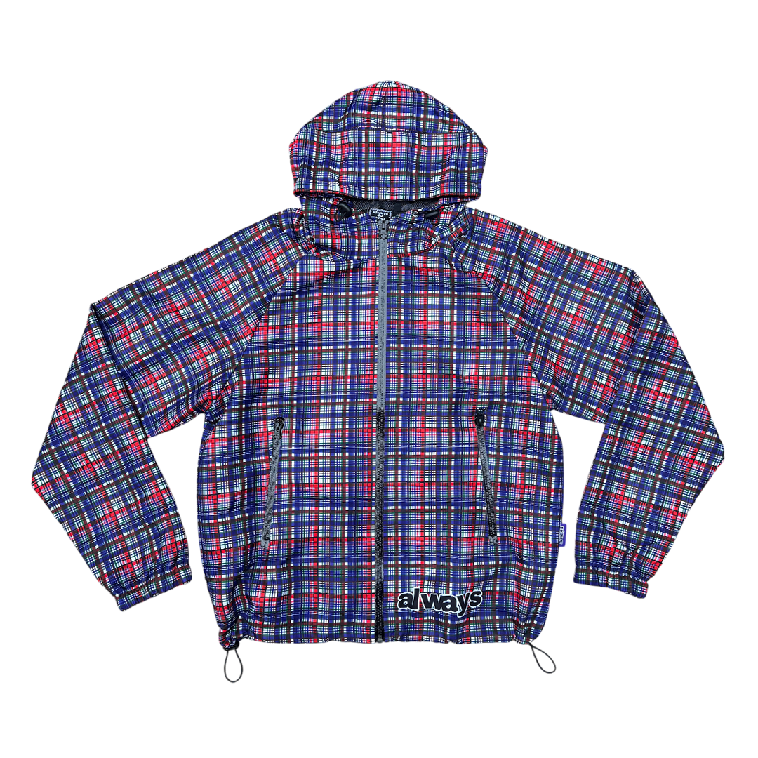 bandemic jacket - blue/red/white