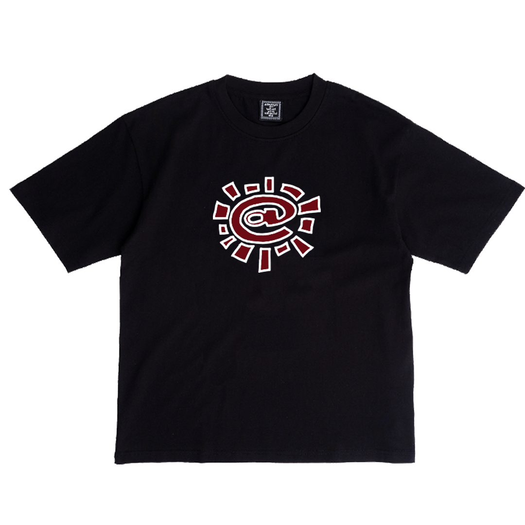 crimson @sun tshirt - black