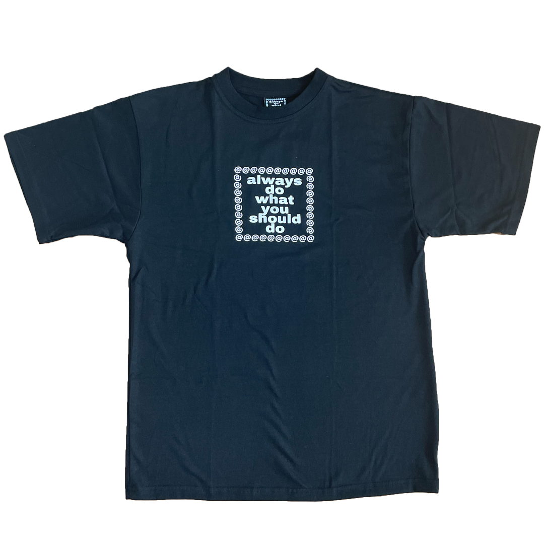 adwysd logo tshirt - black