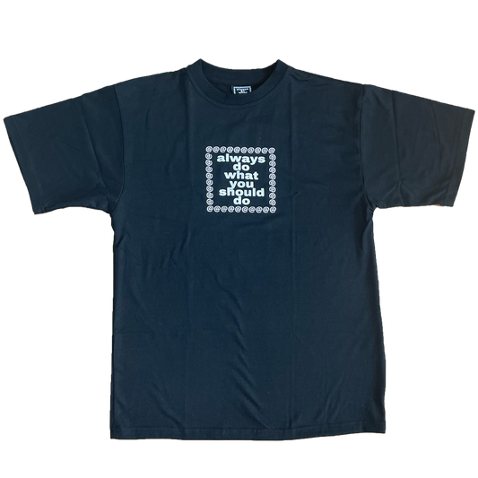 adwysd logo tshirt - black