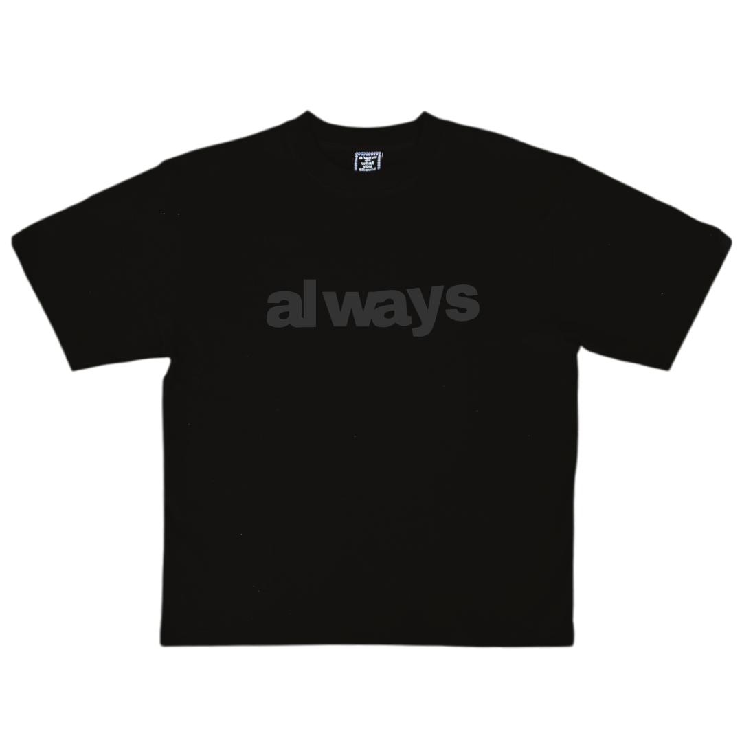 always up pro model tshirt - black