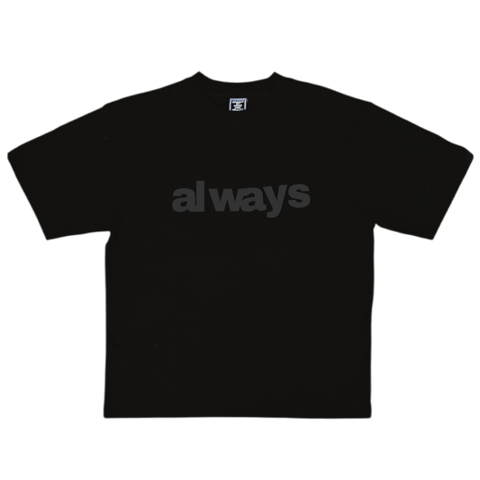 always up pro model tshirt - black