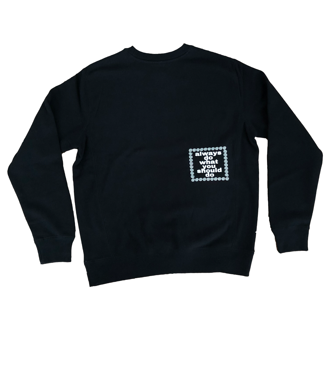 brown puff @sun black crew