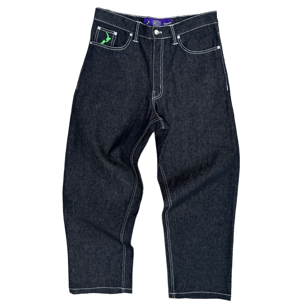 heavy duty unisex denim - purple label