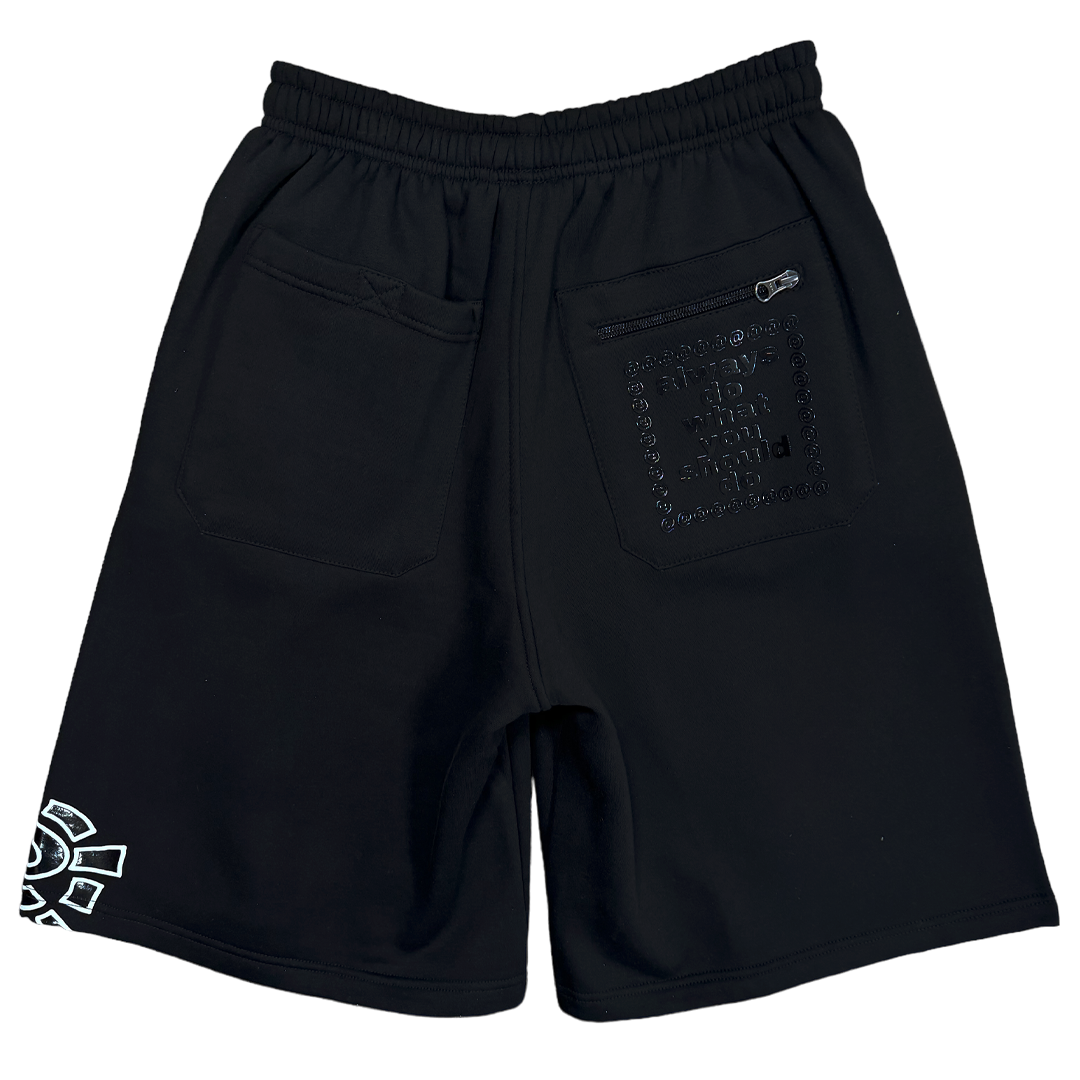 relaxed @sun jogger shorts black