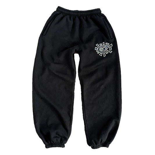 rel@xed black jogger