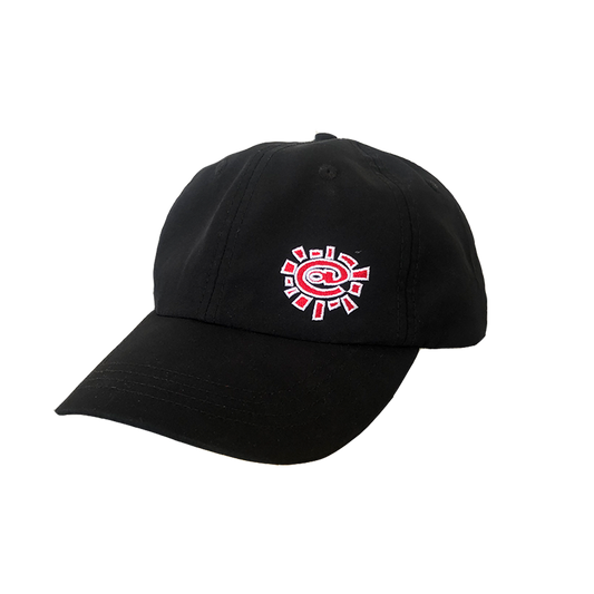 black nylon cap